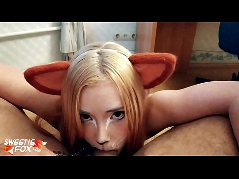 ❤️ Kitsune ingoia il cazzo e sborra in bocca Pornoal it.verhentai.ru ❤️